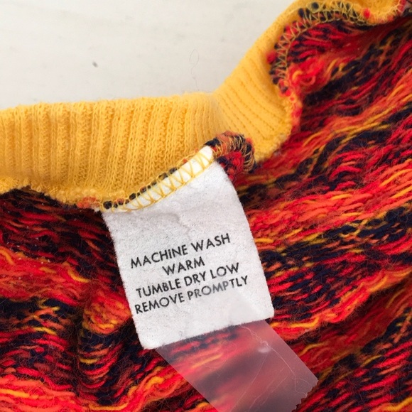 1970 Brady Bunch Girls Pullover Sweater Vest Size 6/7 - Picture 3 of 3